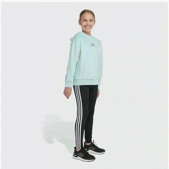 GIRLS ADIDAS HOODIE SIZE 10/12 - Picture 2 of 8